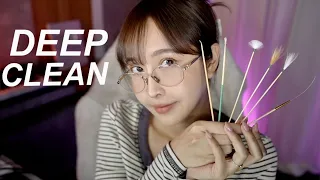 [LIVE] ASMR DEEP CLEAN l เซ็ตแคะหูไม้ไผ่แบบจัดเต็ม