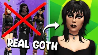 I FIXED The Sims 4 Goth Galore Kit since EA Won't 🖤