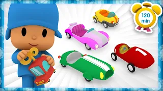 🚗 POCOYO em PORTUGUÊS do BRASIL - Carros De Brinquedo [120 min] | DESENHOS ANIMADOS para crianças