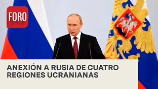 Putin proclama anexión de cuatro regiones ucranianas - Estrictamente Personal