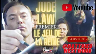 Jude Law Première Le Jeu de la Reine #judelaw #paris #france #stalingrad #captainmarvel
