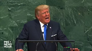 WATCH: President Trump delivers first address to UNGA