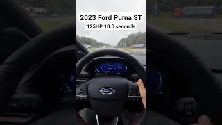 2023 Ford Puma ST 0-100 acceleration