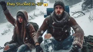 Two Unknown People Got Trapped in The Snowy Mountains | Best Survival Movie Summary in Hindi