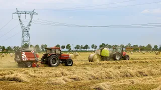 Fienagione 2020 | Grass Raking & Baling | Feraboli-Claas-Case-Fendt-Fiat-Massey-Landini-Krone-Fella