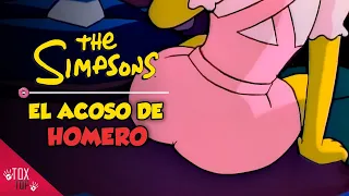 Homero solo quería probarla | Los Simpson