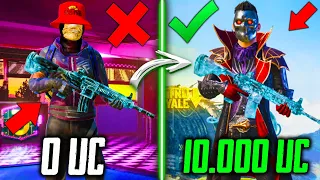 ПРОКАЧАЛ M416 ЛЕДНИК! ПРОКАЧКА АККАУНТА на 10000 UC В PUBG MOBILE! ПРОКАЧАЛ АККАУНТ В ПУБГ МОБАЙЛ!