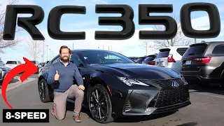 2024 Lexus RC 350 AWD: Finally A New Transmission!