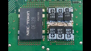 Replacing PS3 capacitors (NEC/TOKINs) nicely