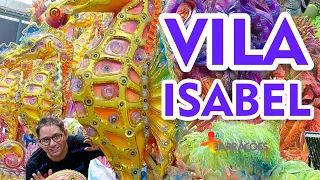🪸 Barracão da Vila Isabel para o Carnaval 2024