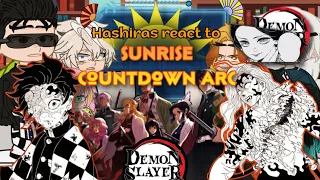 Hashira react to sunrise countdown arc ☀️ Spoilers || Demon Slayer 💕 Gacha Life ✅