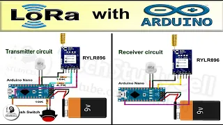 How to use LoRa with Arduino | LoRa Tutorial with Circuit Code and AT commands | Reyax RYLR896