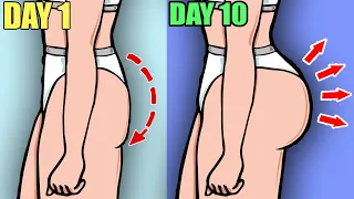 #7  The Perfect Bubble Butt Workout & Lose belly Fat | All standing, No equipment