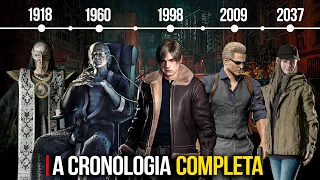 A CRONOLOGIA COMPLETA DE RESIDENT EVIL (1918 ATÉ 2037) PARTE UNICA - Enredo com Spoilers