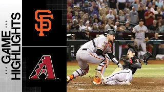 Giants vs. D-backs Game Highlights (9/19/23) | MLB Highlights