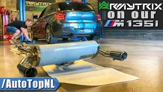 ARMYTRIX Exhaust & DECAT Downpipe on our BMW M135i by AutoTopNL