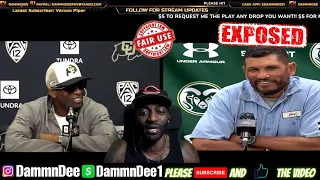 Deion Sanders GETS DISSED By Colorado St Coach Jay Norvell "Take Off My Shades & Hat When Talking"