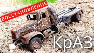 Very Rusty КрАЗ 255 - Restoration Abandoned Truck.