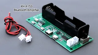 XH-A153 Bluetooth Amplifier Board 2x5W Dual Channel | Lithium Battery Powered audio amplifier