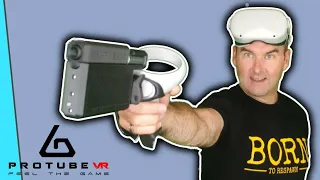 ProVolver ProTubeVR - INSANE Handheld Haptic Gun for Quest 2 & PC VR