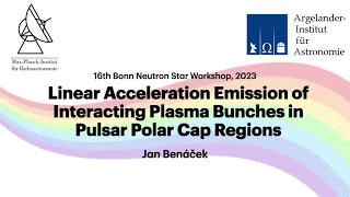 Linear Acceleration Emission of Interacting Plasma Bunches in Pulsar Polar Cap Regions