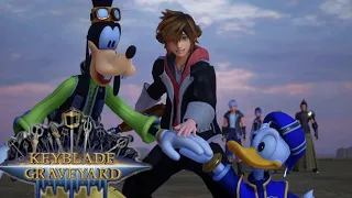 New Progression KHIV Sora in KH3! - Keyblade Graveyard pt.2 [Kingdom Hearts 3]