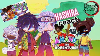 { •Hashira react to Amanda the adventure• }[don't listen]🔥🍡!gacha club.