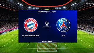 PES 2021 - Bayern Munich vs PSG - UEFA Champions League UCL - Gameplay