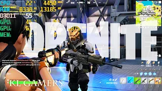 FORTNITE Gameplay SHORT AMD Ryzen 5 5600G MSI MAG B550 TOMAHAWK MSI GTX1650 VENTUS