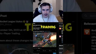 Rocket League is REMOVING trading??? 🤔