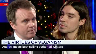 Defending 'extreme' veganism on live TV.