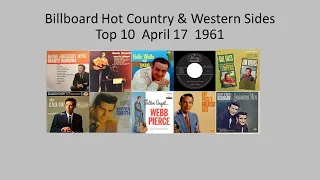 Billboard Top 10, Hot Country & Western Sides, Apr. 17, 1961