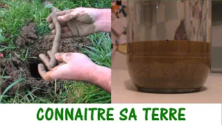 ANALYSER SA TERRE / test du boudin & test du bocal