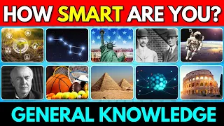 How Smart Are You? 😏 | 50 General Knowledge Questions Quiz 🤓