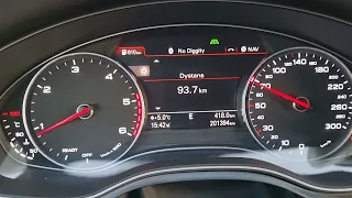 Audi A6 C7 2015 2.0TDI 190KM FWD CNHA + S-Tronic 0CK tryb żeglowania (transmission coasting mode)