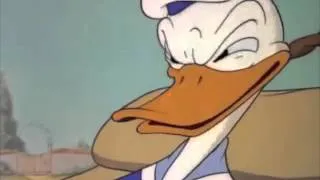 Clip from Donald Duck "Self Control" 1938