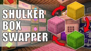 Minecraft Shulker Swapper | Compact Shulker Storage System UPDATED