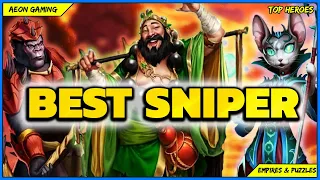 [🎯Ultimate Sniper] Top 15 Snipers in Empires & Puzzles 2023 |Top Heroes - Best Snipers|