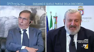 Ignazio La Russa contro Michele Emiliano: "Siamo tutti eredi del Duce, sei disperato ma non ...