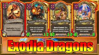 Dragons Exodia Vs Mechs Exodia Extreme Battle! | Christian Hearthstone Battlegrounds