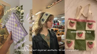 crochet ideas/styles/tips Pinterest inspired | Tiktok compilation 🤍🧶