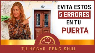 👉 5 ERRORES que NUNCA has de COMETER 🚫 en tu PUERTA PRINCIPAL 🚪 según el FENG SHUI㊗️