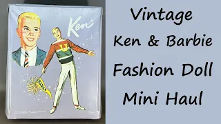 A Vintage Ken & Barbie Fashion Doll Mini Haul