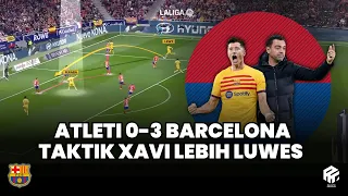 Atleti 0-3 Barcelona | Role Number 9.5 Lewandowski & Taktik Xavi Makin Pakem