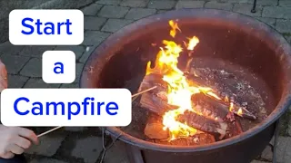 How to start a campfire, roast marshmallows, & make s'mores | Dad, how do I?