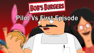 Bobs Burgers: Pilot Vs First Episode Comparison