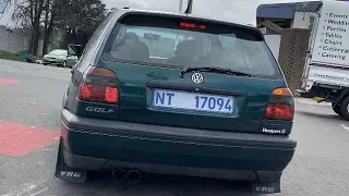 Turbocharged VR6 exhaust sounds In South Africa 🇿🇦 NT 9770