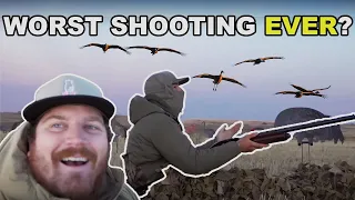 TERRIBLE SHOOTING, But Limited Out With Just One Gun!! (Freelance Crane Hunt)