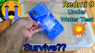 #Redmi 9 Complete Water Test🔥Can it survive? or Not💥💥💥