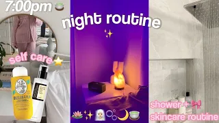 MY SELF CARE NIGHT ROUTINE ✨ self care, skincare routine & hot girl walks *aesthetic*